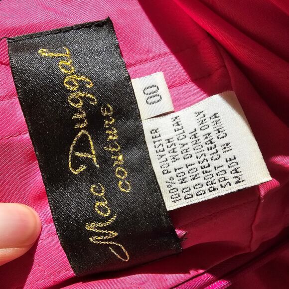 Mac Duggal 00 Strapless Sequin Tulle Party Dress Pink Formal Prom Cocktail Gown - Picture 10 of 10